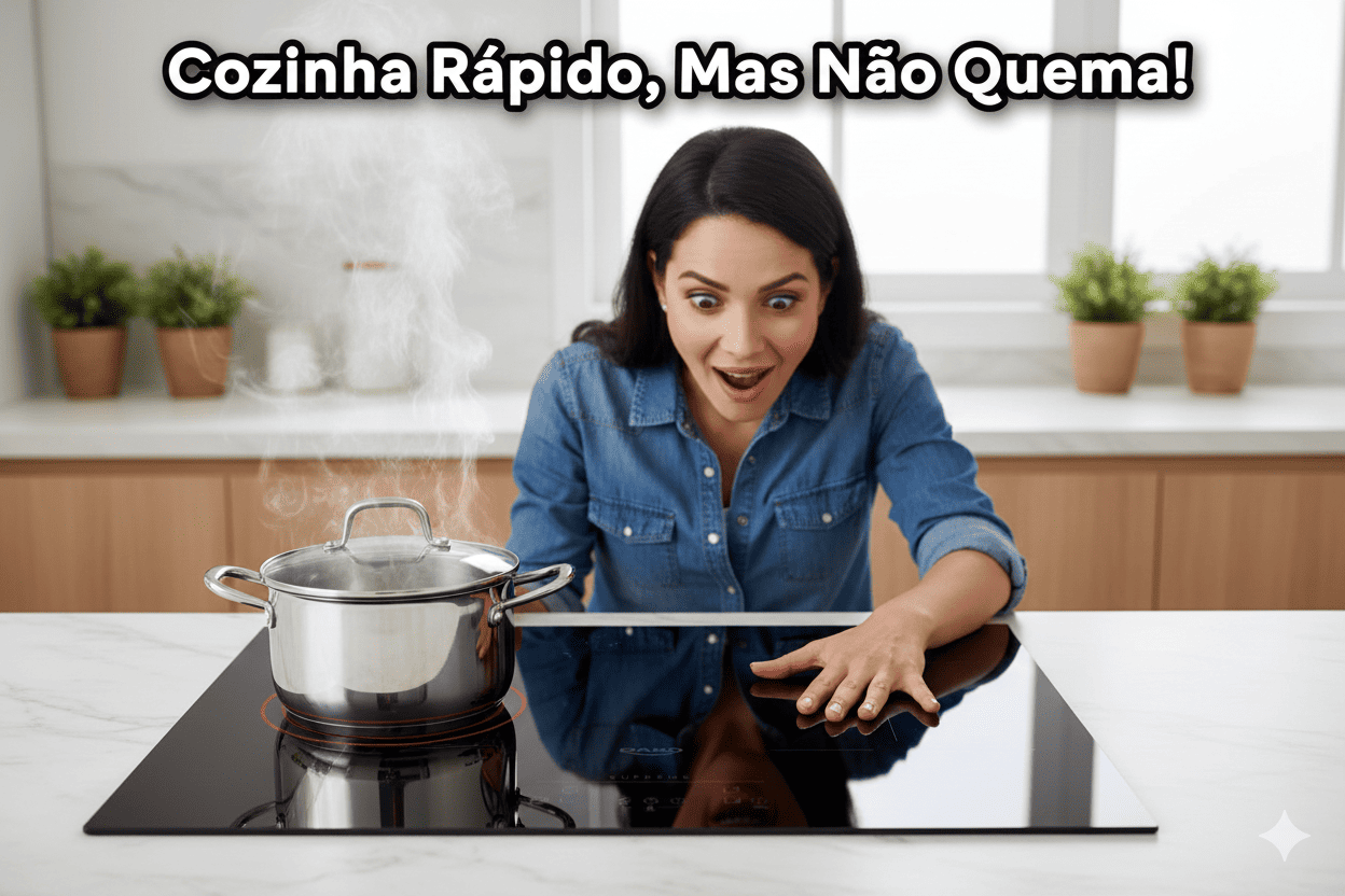 Cozinhar Rápido é Possível? Eu testei o Cooktop Dako Supreme (E NUNCA MAIS VOLTO PARA O GÁS!)