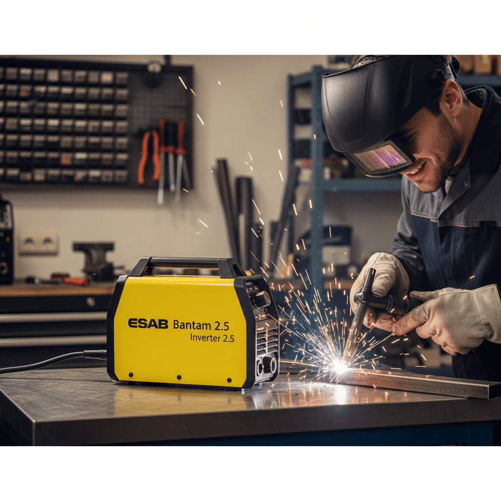 ESAB Bantam 2.5: Joguei fora meu transformador velho! A Inversora Bivolt que faz PROJETOS PERFEITOS (Review Sincero)
