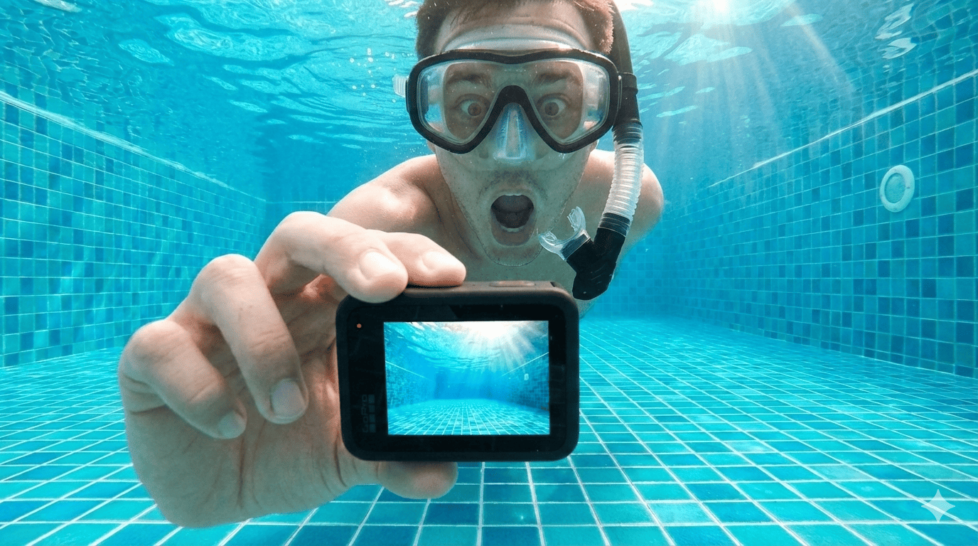 Joguei meu Celular Fora? GoPro HERO: O Review Honesto que NINGUÉM Te Contou (Vídeo 4K, HyperSmooth e o Segredo)