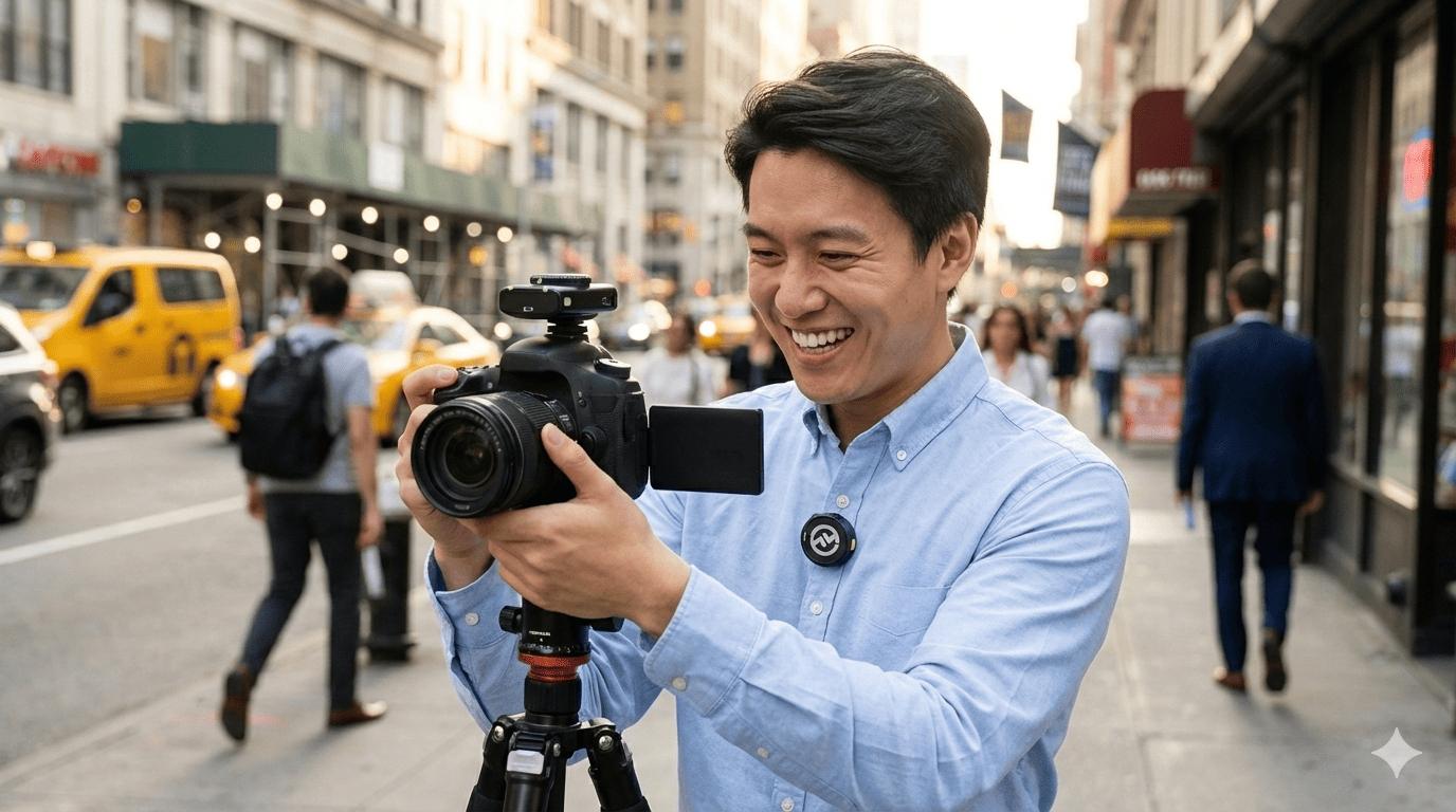 O Microfone Invisível? Hollyland Lark M2: O Fim do Áudio Ruim e da Vergonha de Gravar!