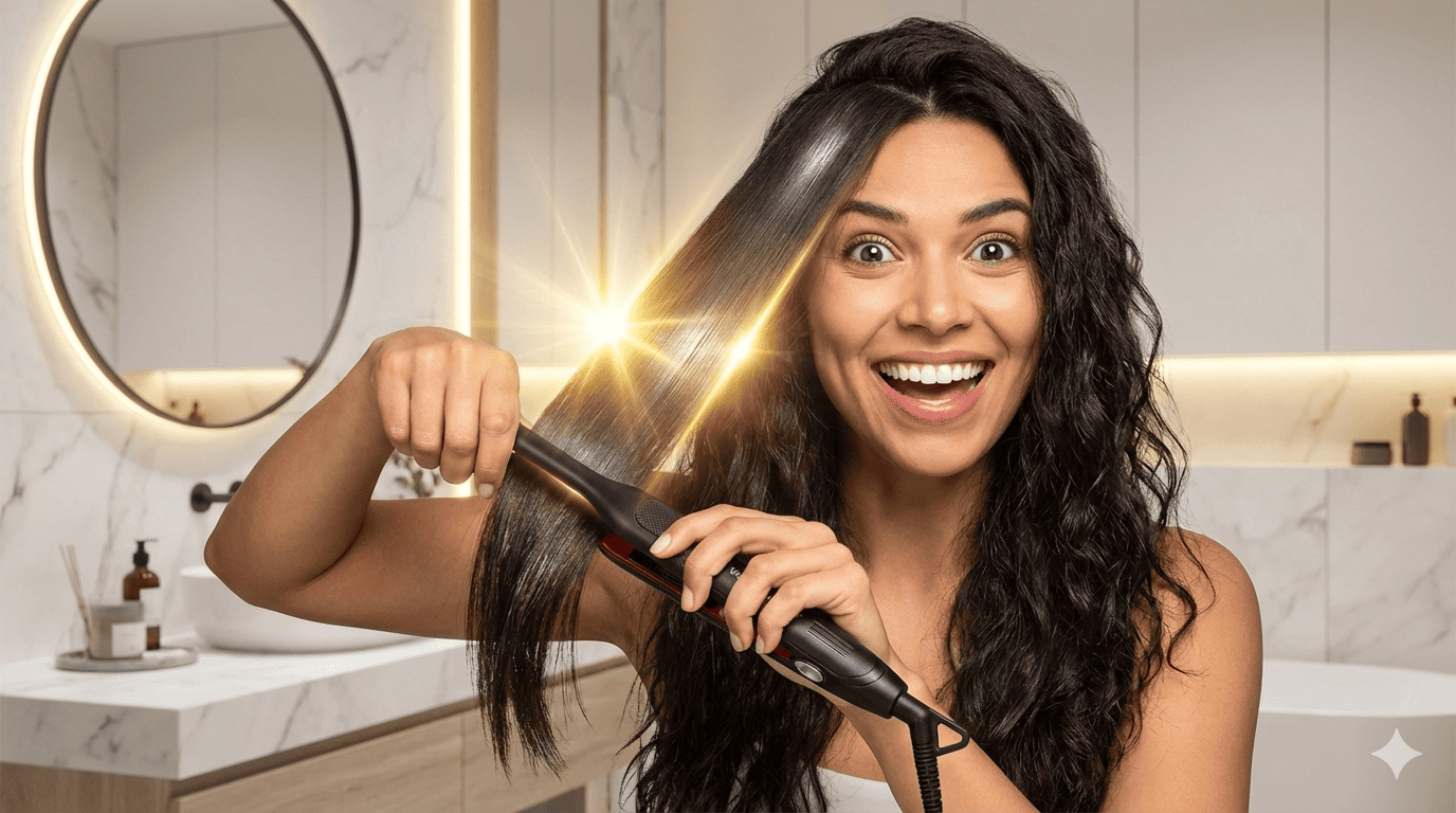 O Segredo da Prancha Valeries Hair Titanium Vh2209 (Ela Não Quebra o Cabelo!)