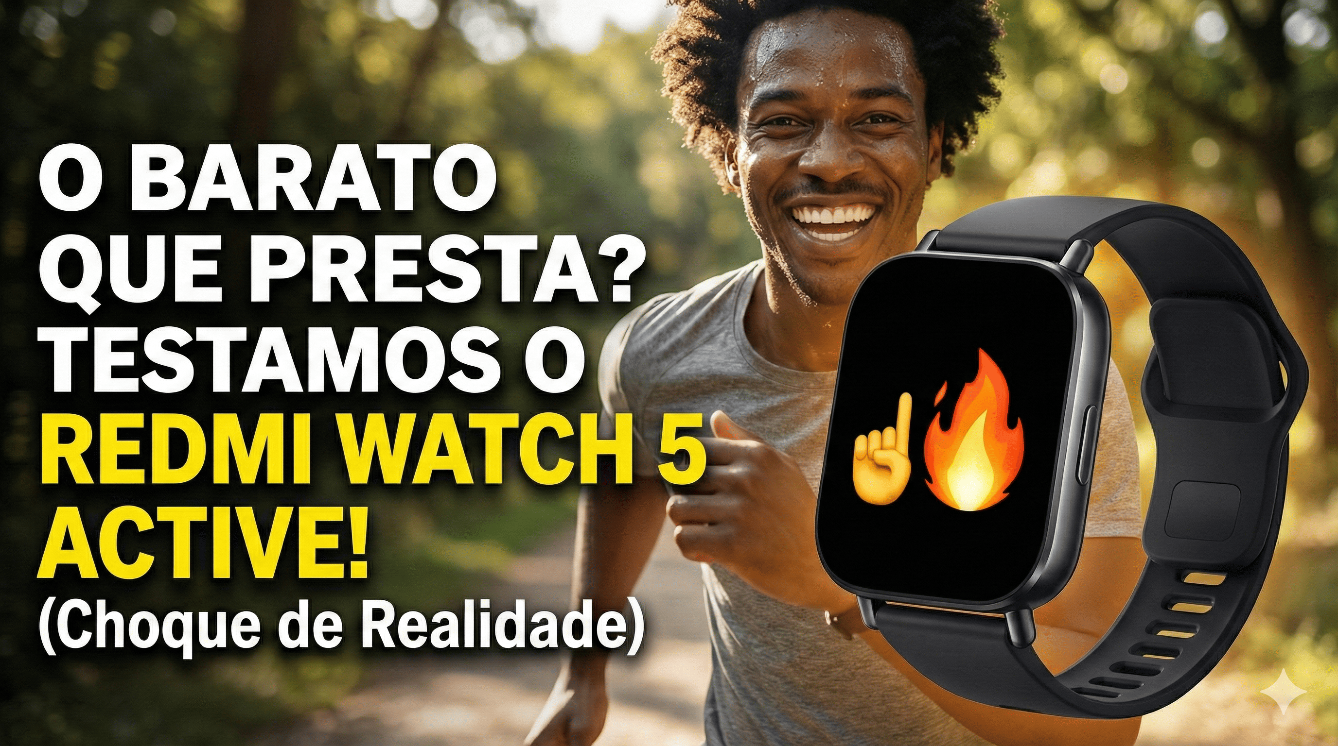 Comprei o Redmi Watch 5 Active e Joguei Fora Meu Smartwatch CARO! (O Segredo Chinês)